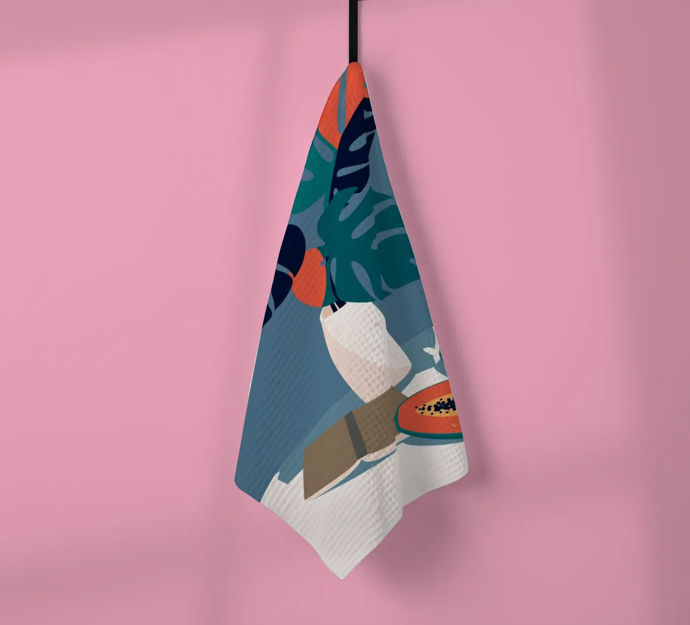 Mango tea towel by Urban Art Draw