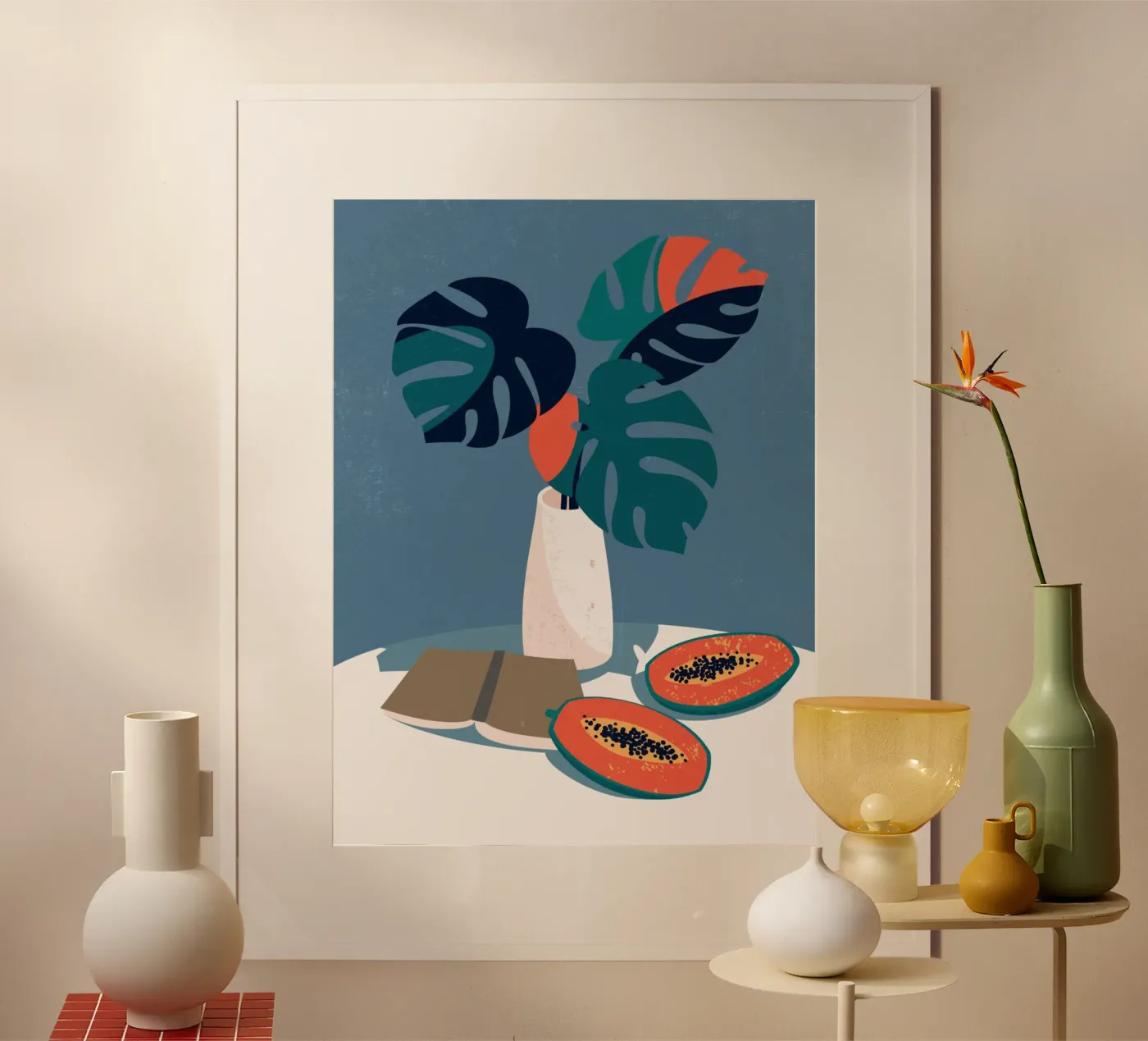 Mango poster van Urban Art Draw