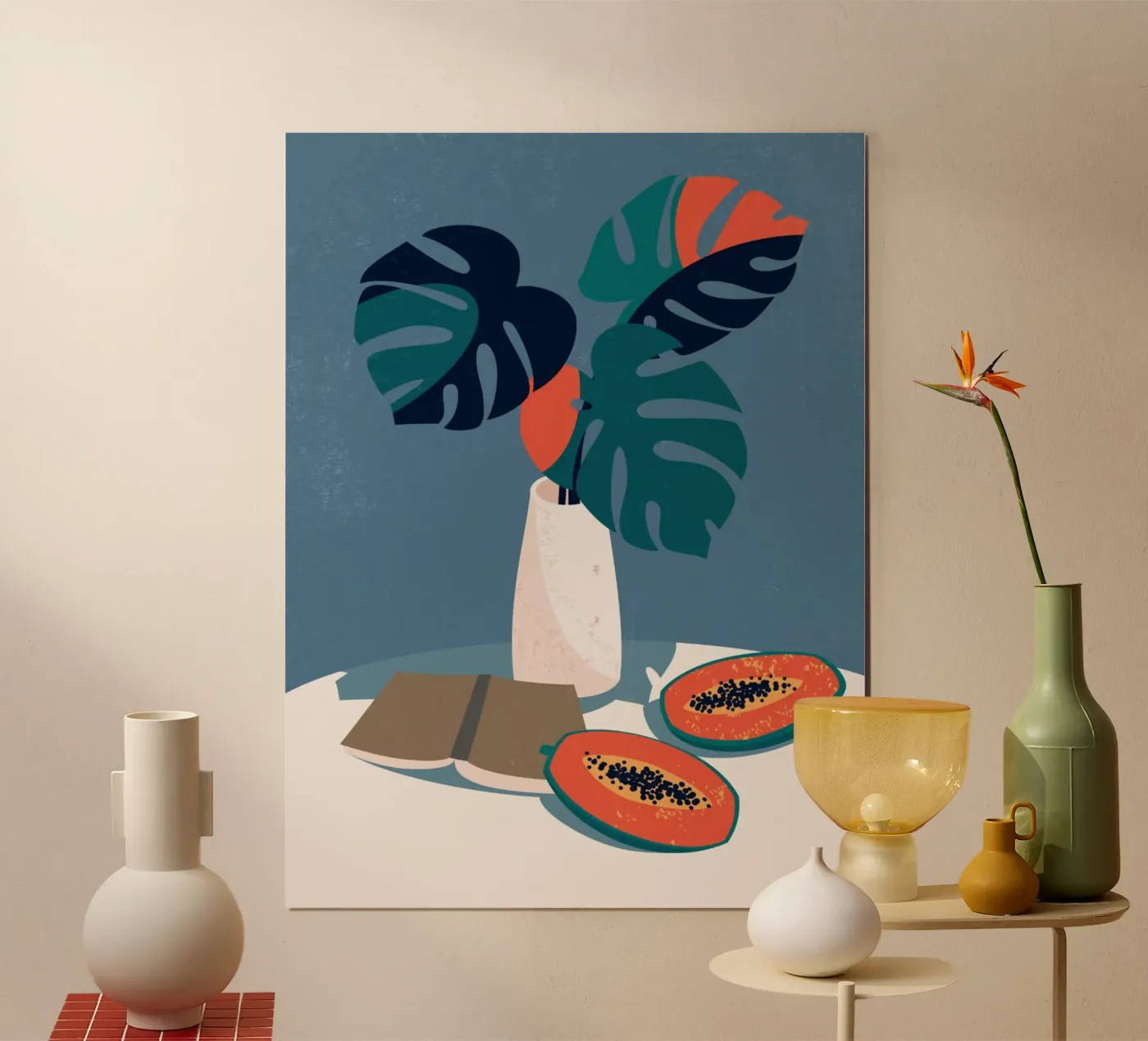 Mango poster van Urban Art Draw