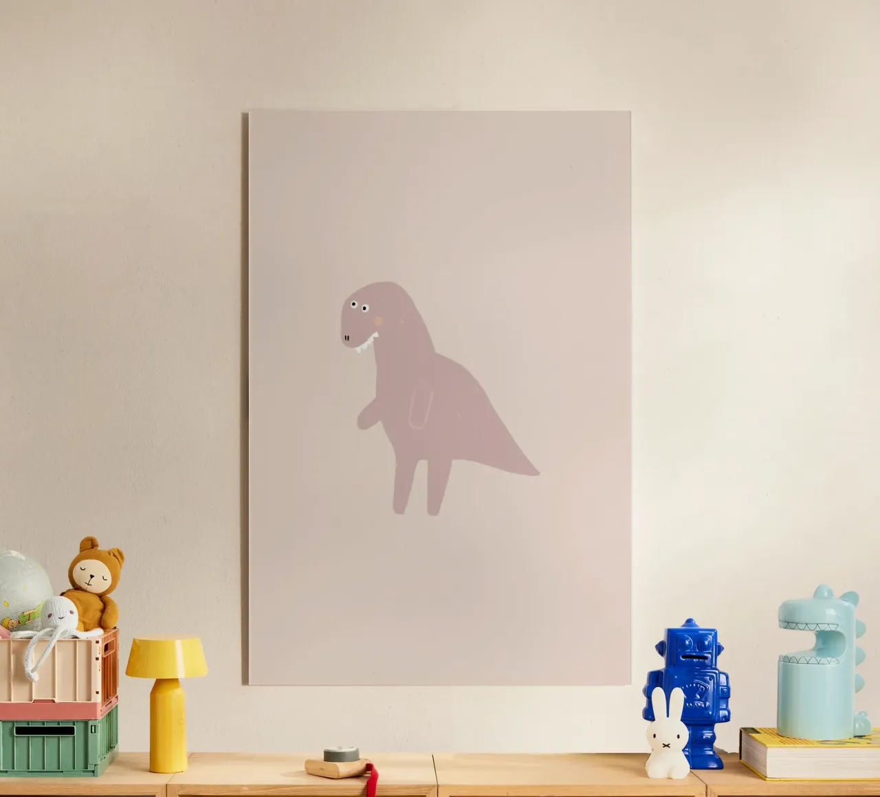 Dino lilac plexiglass da AleksandraAnna