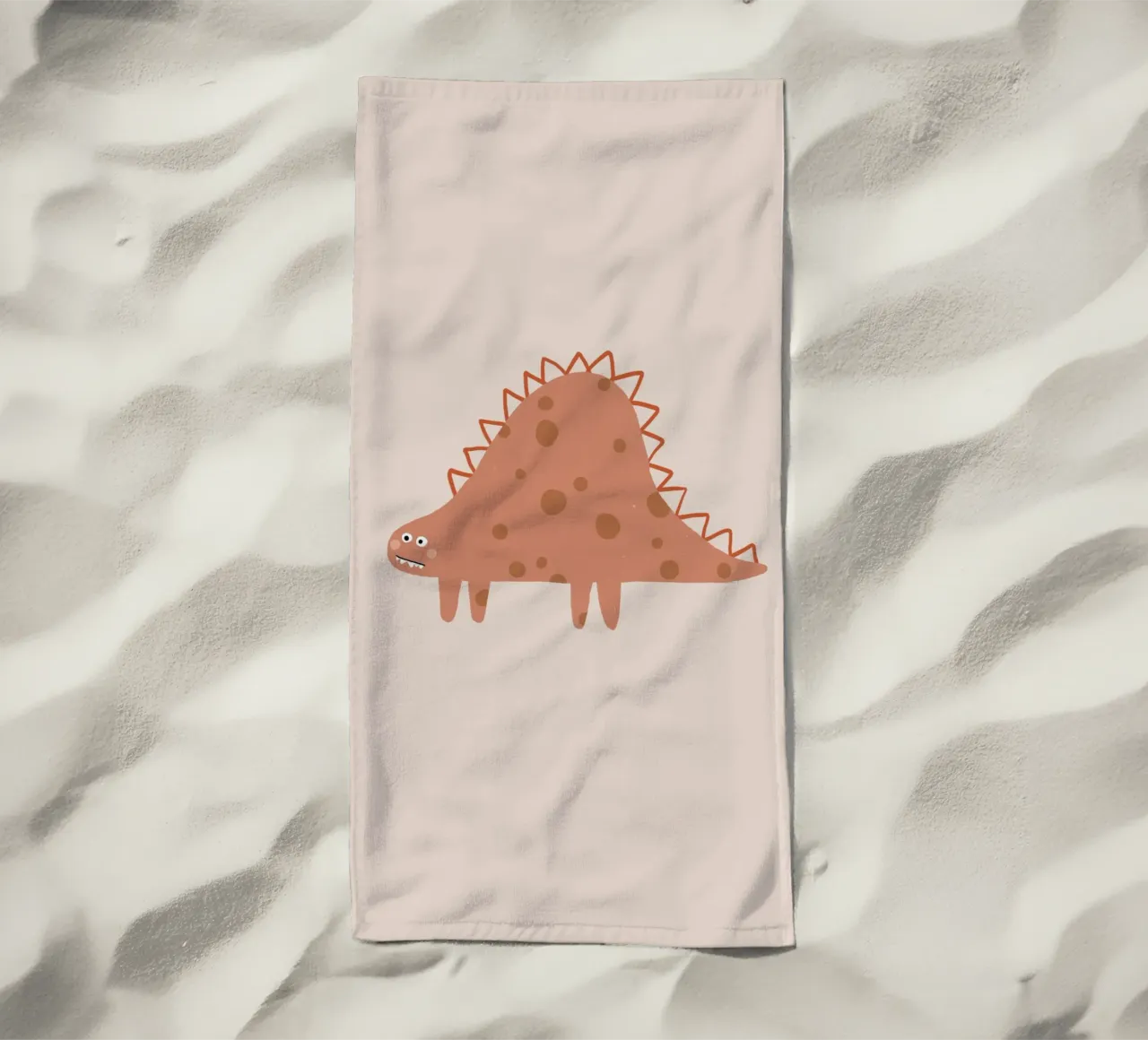 Dino red telo mare da AleksandraAnna