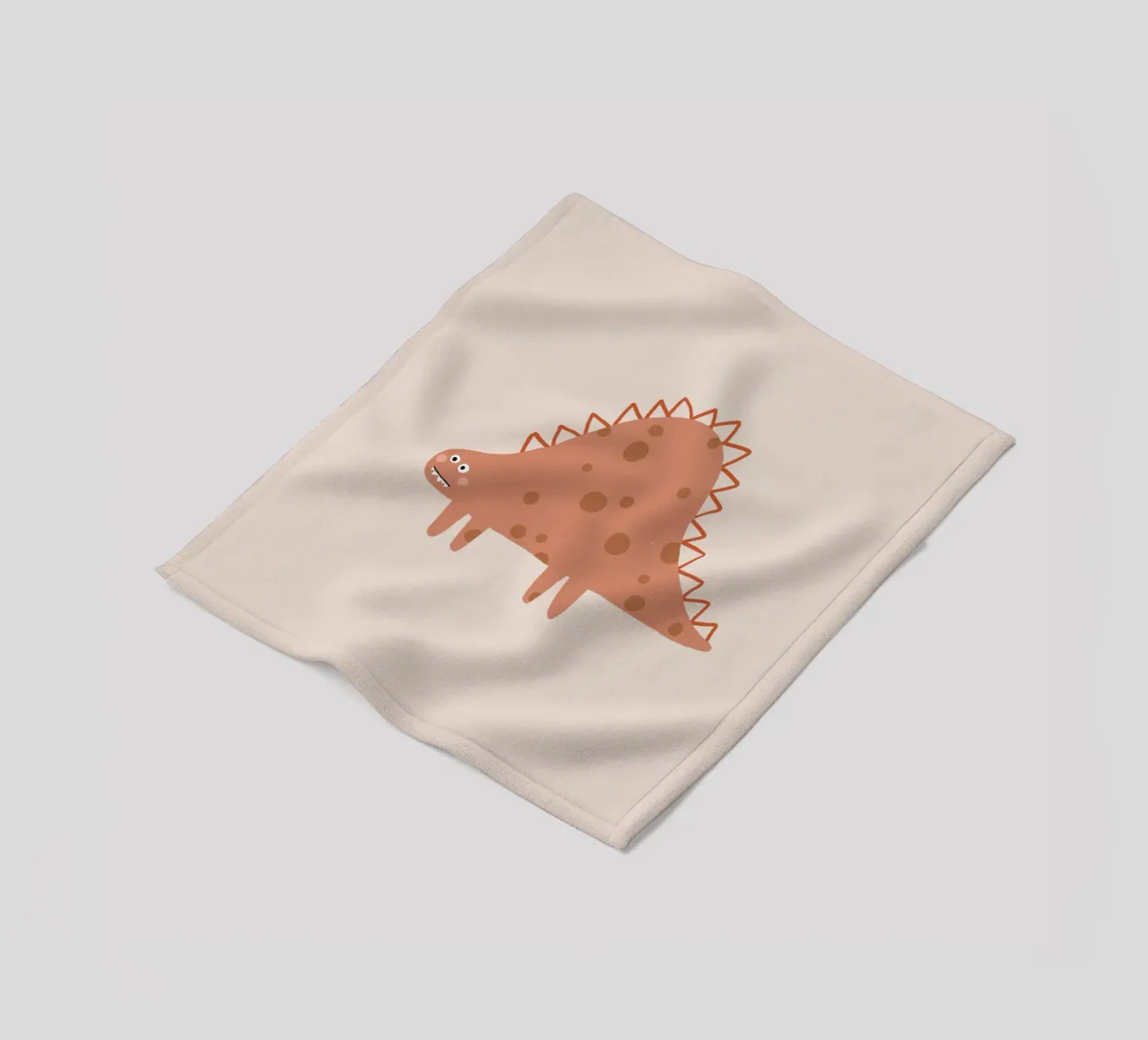 Dino red coperta in pile da AleksandraAnna
