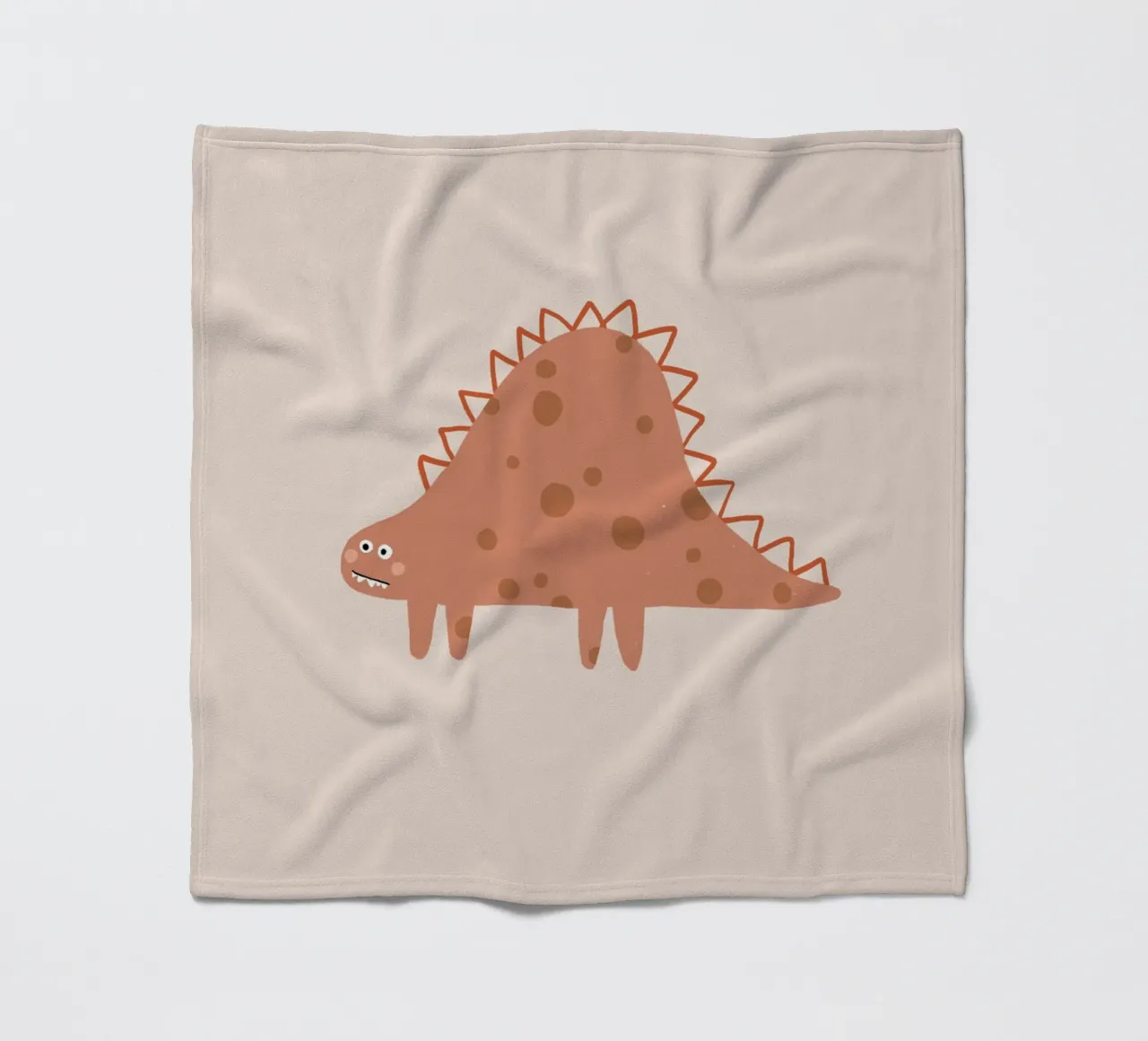 Dino red coperta in pile da AleksandraAnna
