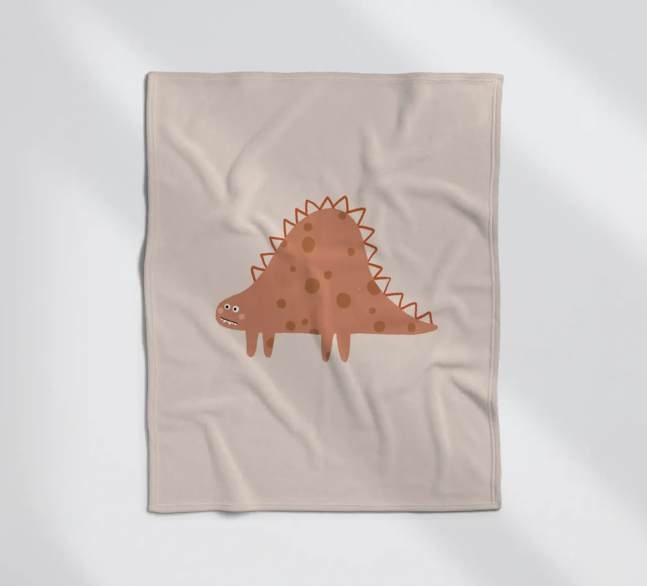 Dino red coperta in pile da AleksandraAnna