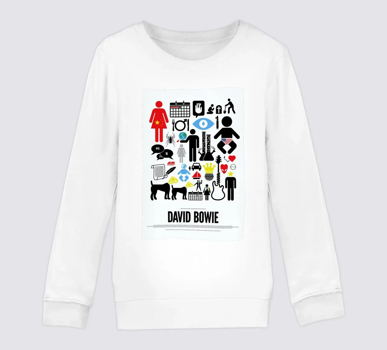 David Bowie felpa bambino da Viktor Hertz