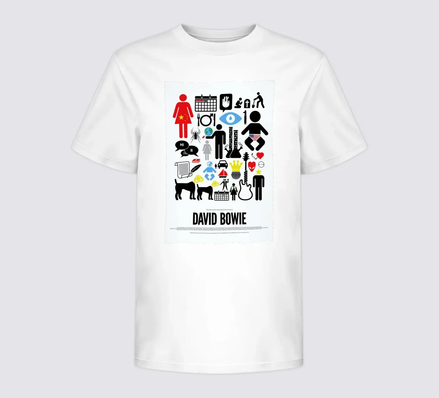 David Bowie t-shirt bambini da Viktor Hertz