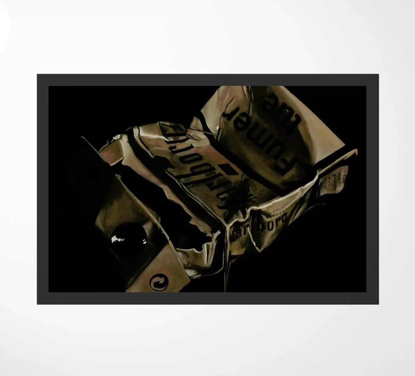 Usagé Marlboro deurmat van Jérôme Romain