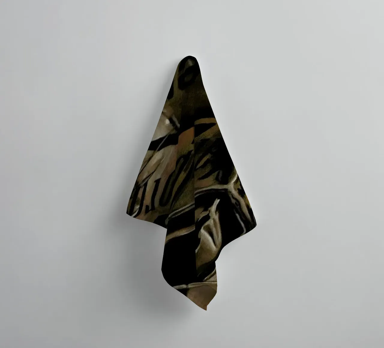 Usagé Marlboro towel by Jérôme Romain