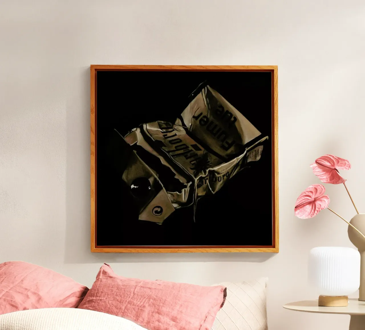 Usagé Marlboro plexiglass da Jérôme Romain