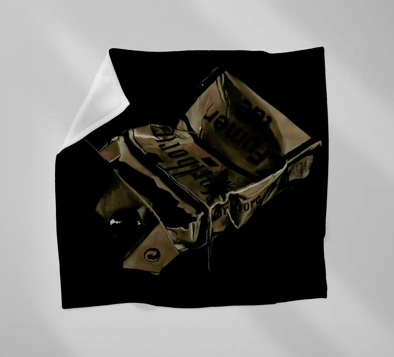 Usagé Marlboro coperta in pile da Jérôme Romain