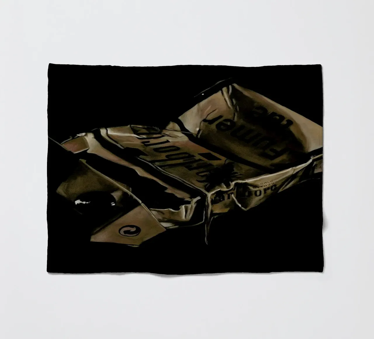 Usagé Marlboro coperta in pile da Jérôme Romain