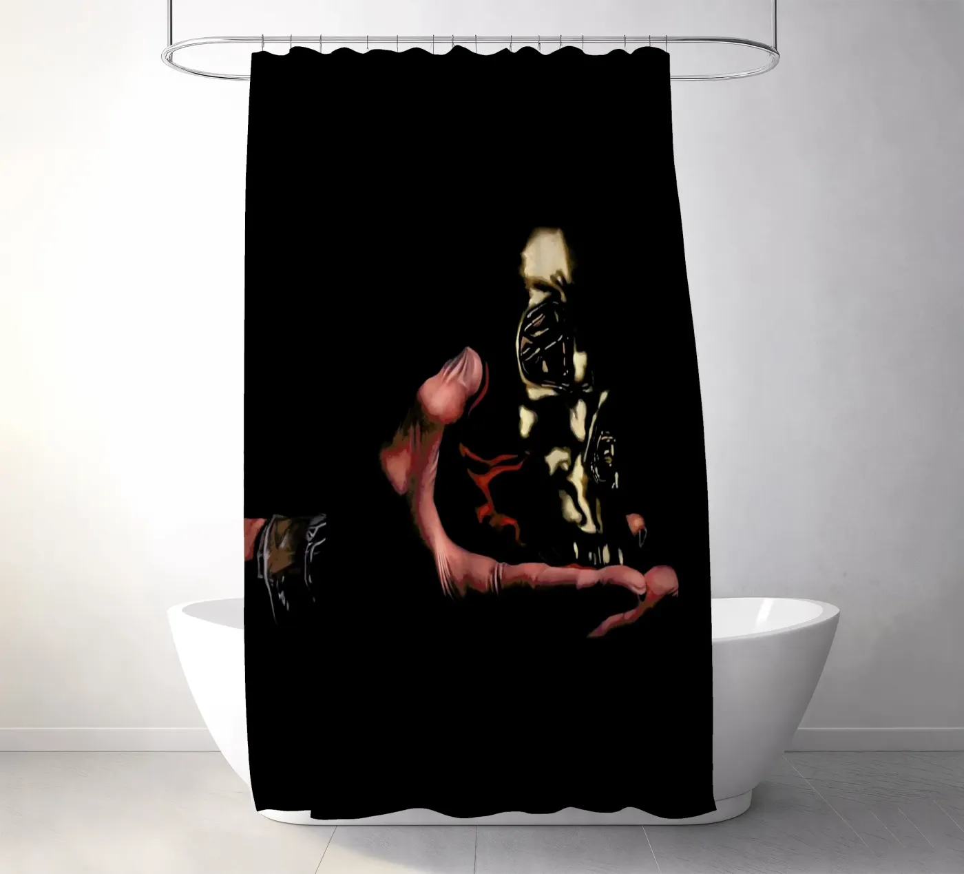 Vanité Jetable Duschvorhang von Jérôme Romain
