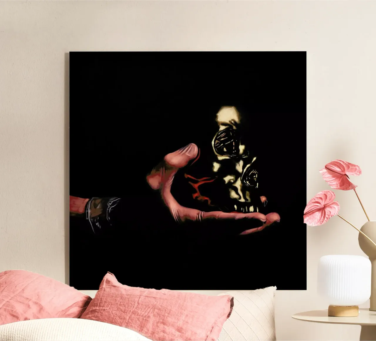 Vanité Jetable plexiglass da Jérôme Romain