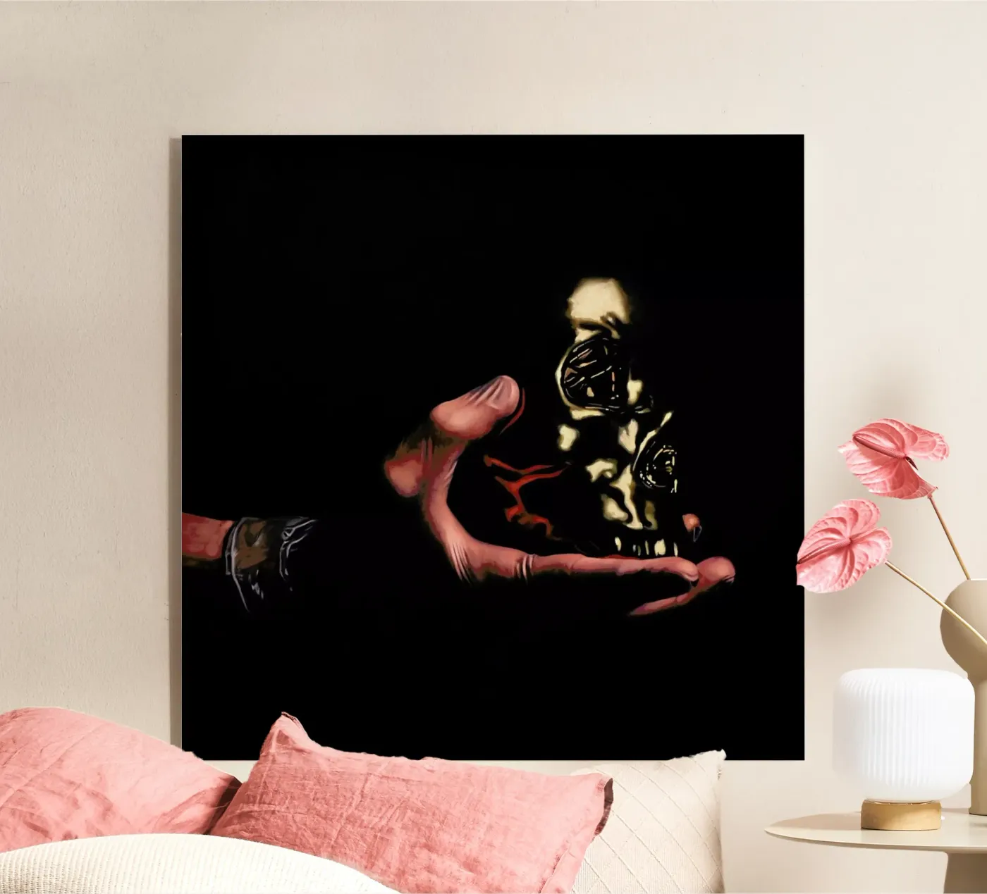 Vanité Jetable acrylic glass by Jérôme Romain