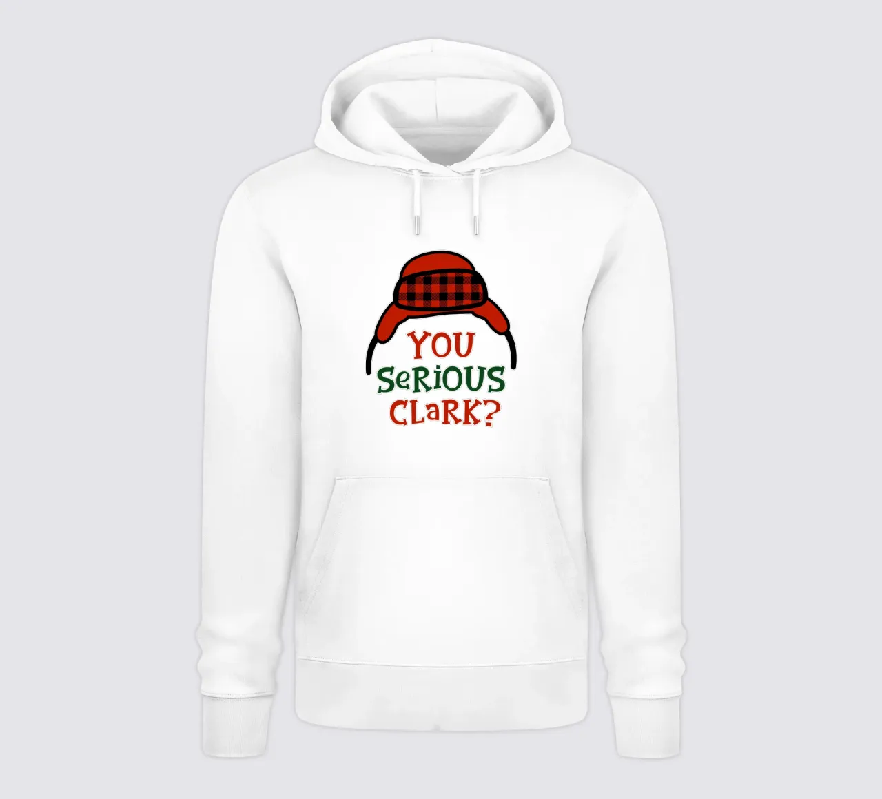 Dici sul serio, Clark? felpa con cappuccio da onefeelshop