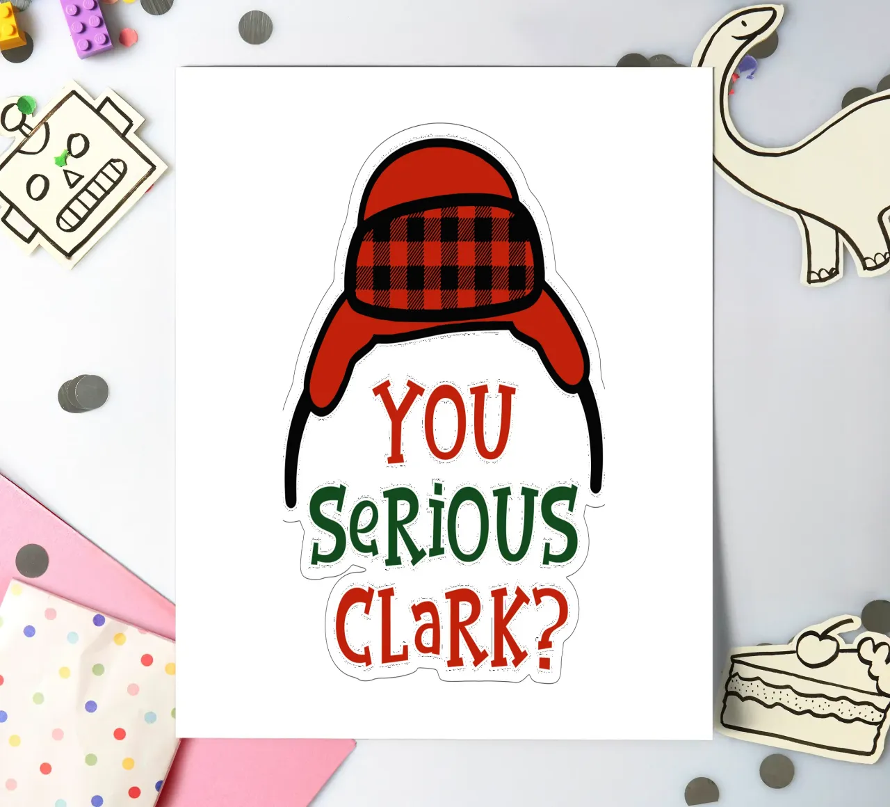 Ist das dein Ernst, Clark? Stickerbogen von onefeelshop