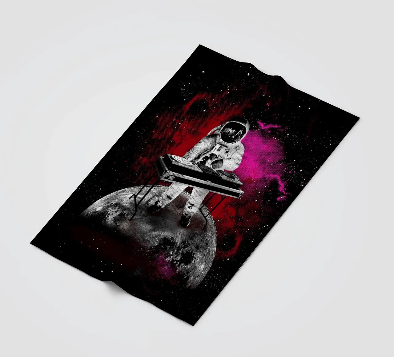 Space Dj set coperta in pile da 2toastdesign