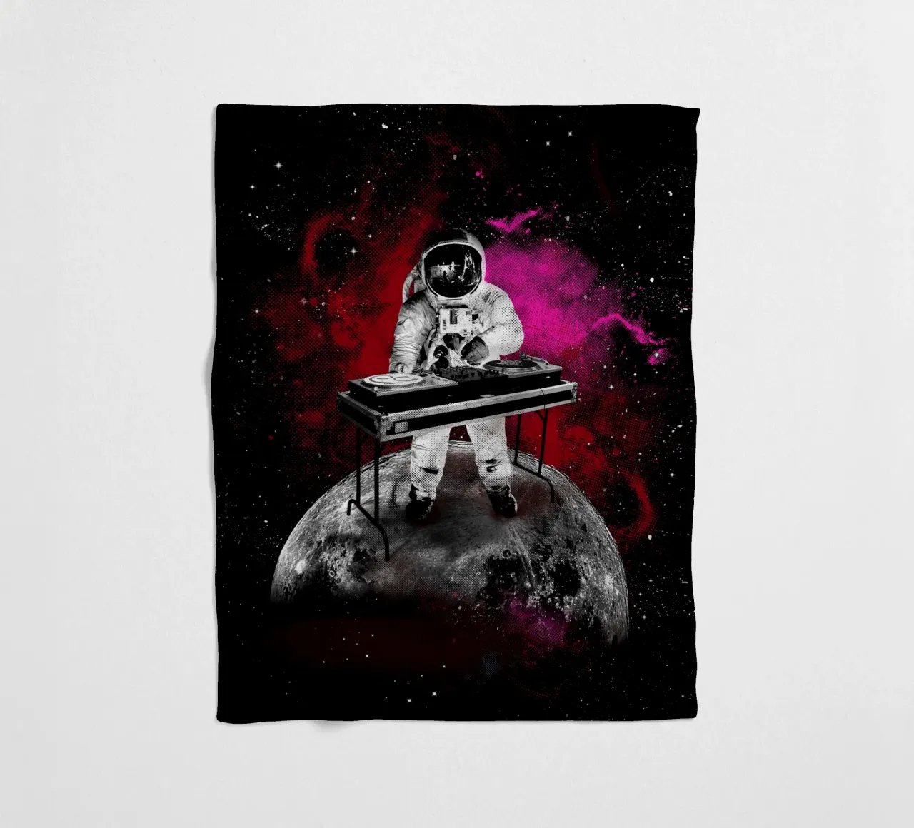 Space Dj set coperta in pile da 2toastdesign