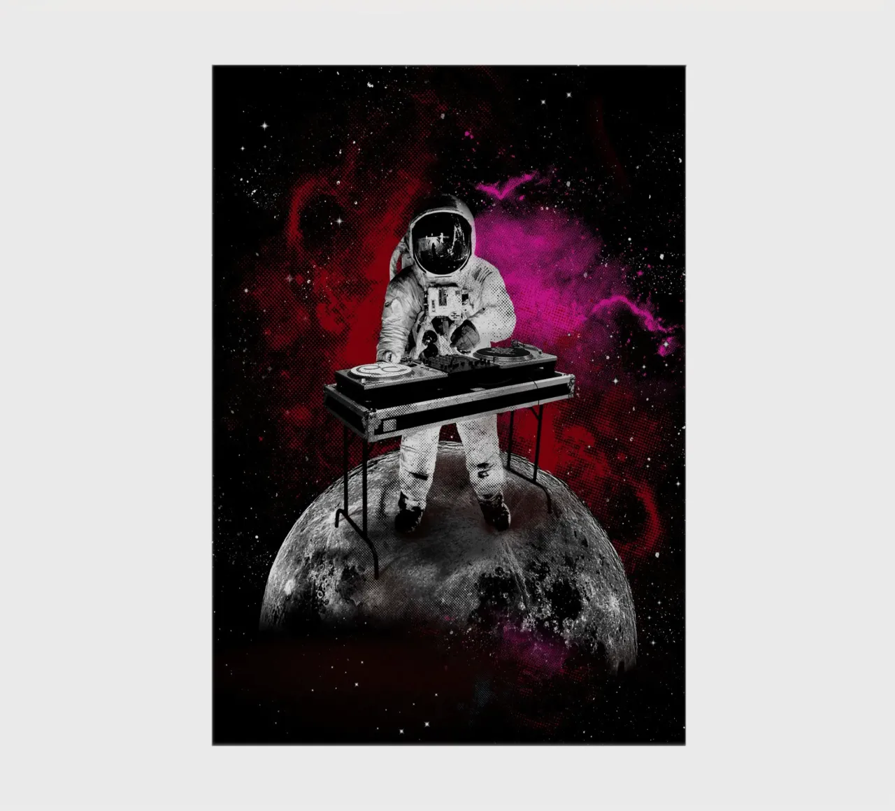 Space Dj set notebook by 2toastdesign