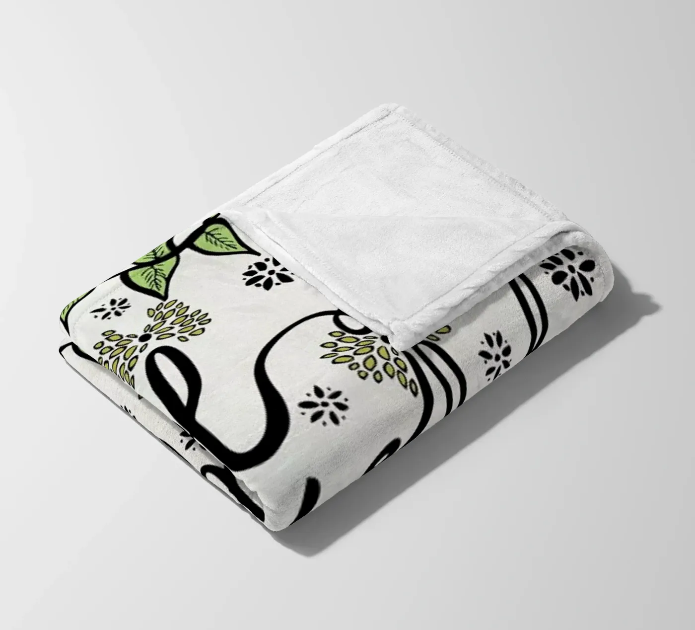 Be Grateful Fleecedecke von Pom Graphic Design