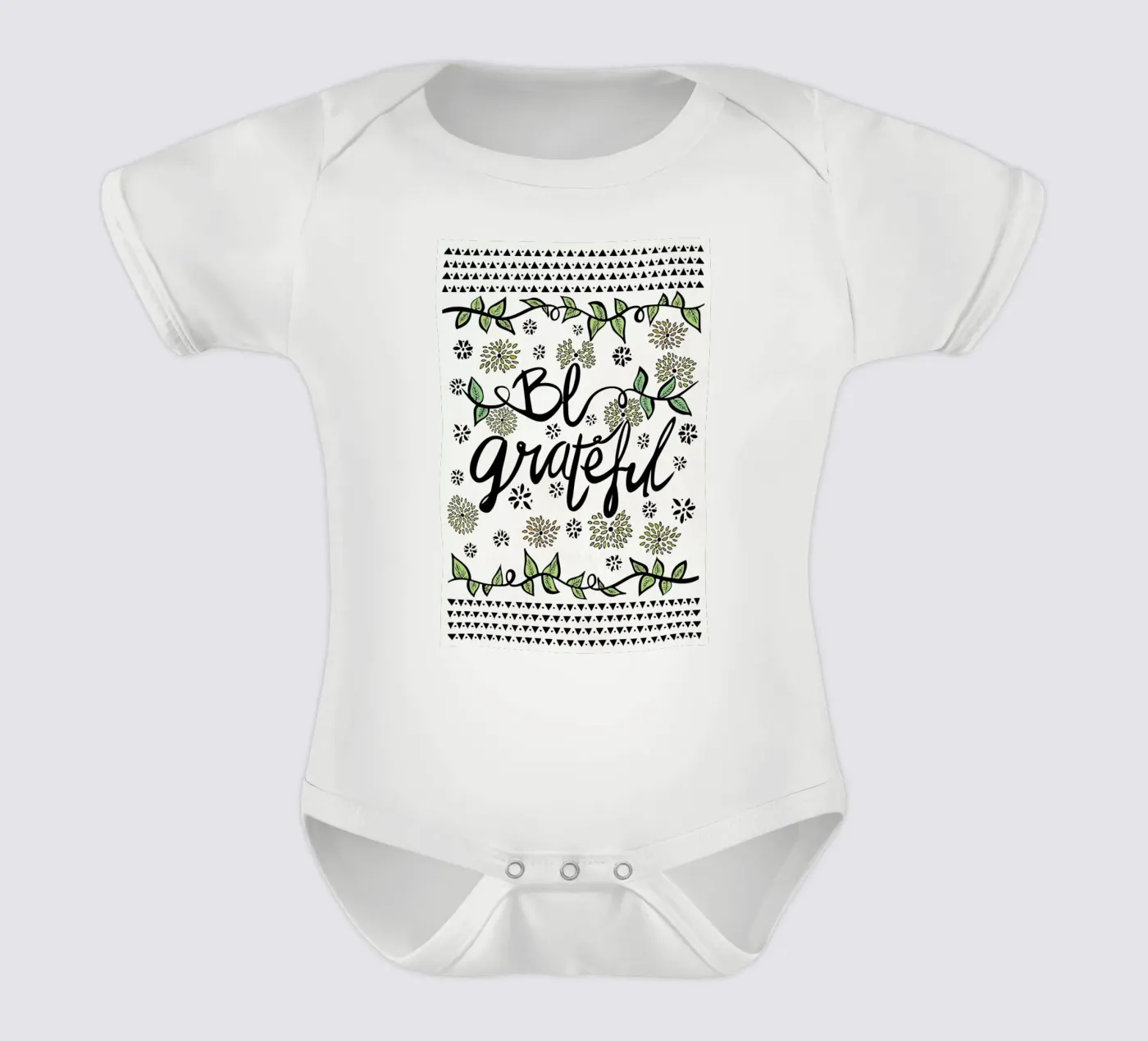 Be Grateful body bébé de Pom Graphic Design