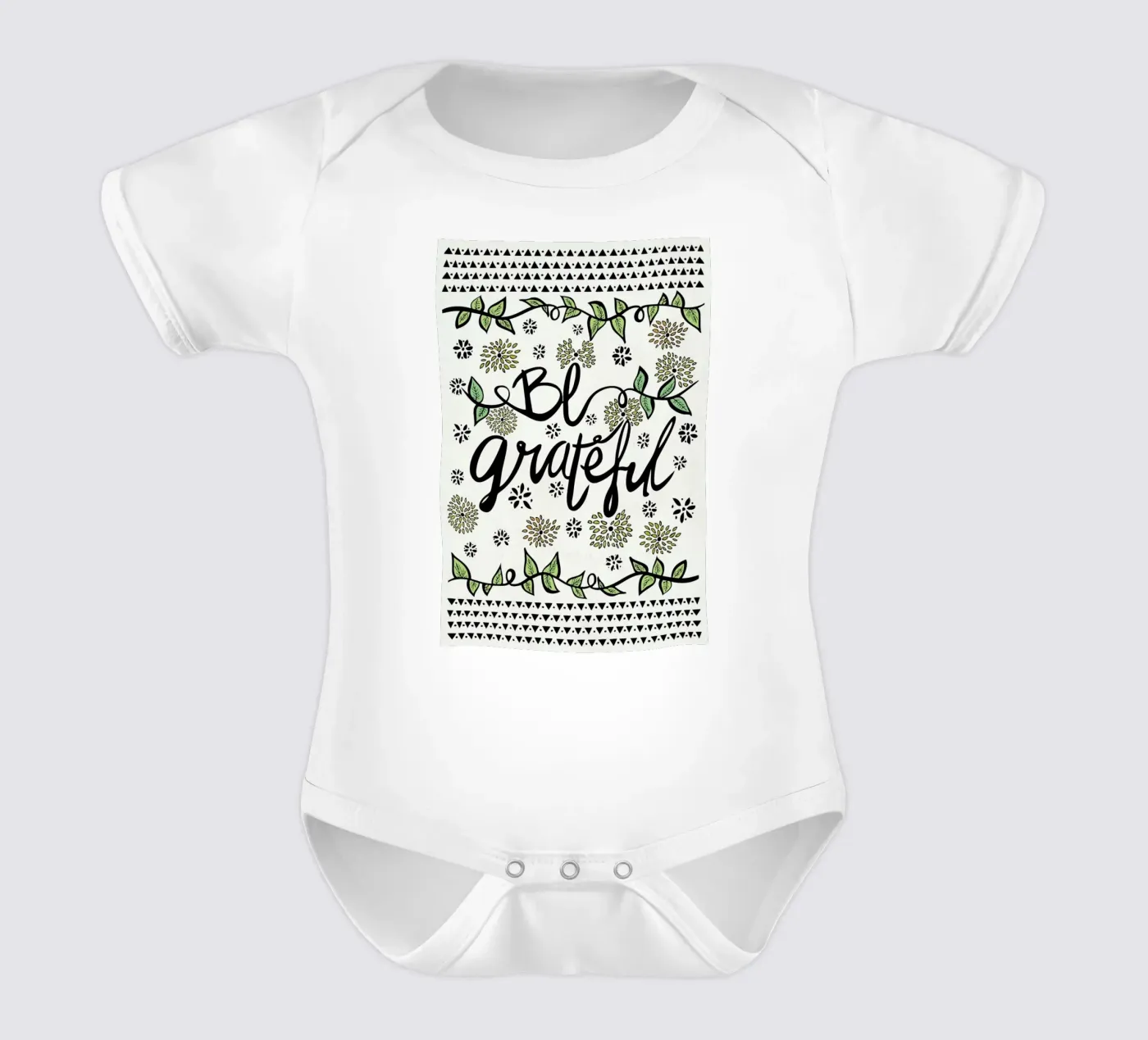 Be Grateful body bébé de Pom Graphic Design
