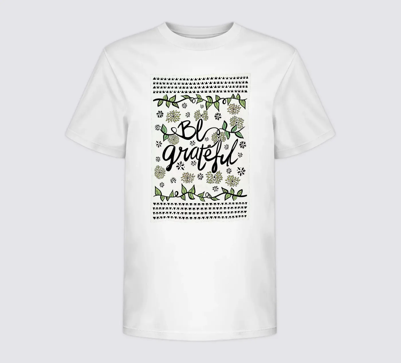 Be Grateful t-shirt bambini da Pom Graphic Design