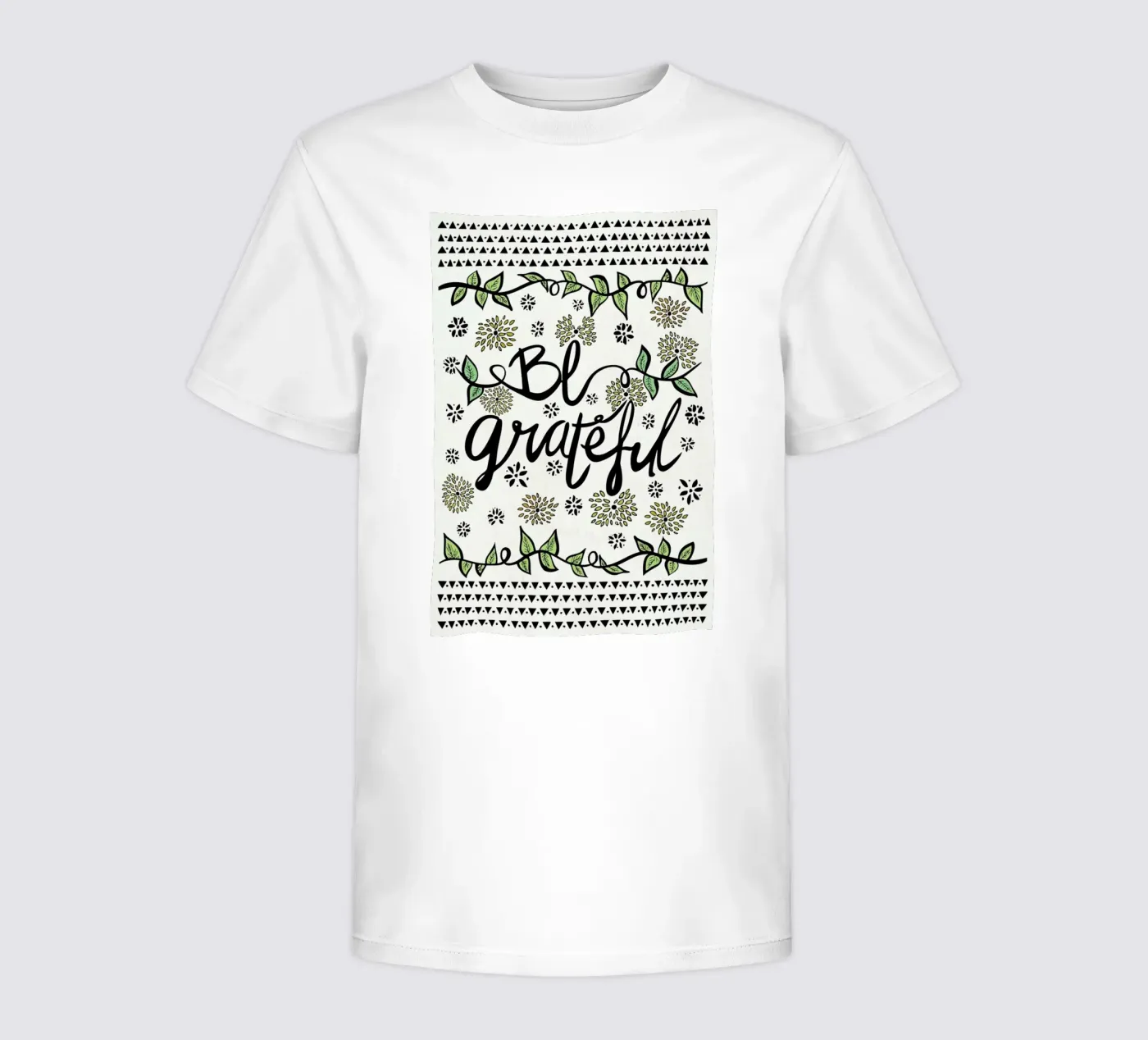 Be Grateful t-shirt bambini da Pom Graphic Design