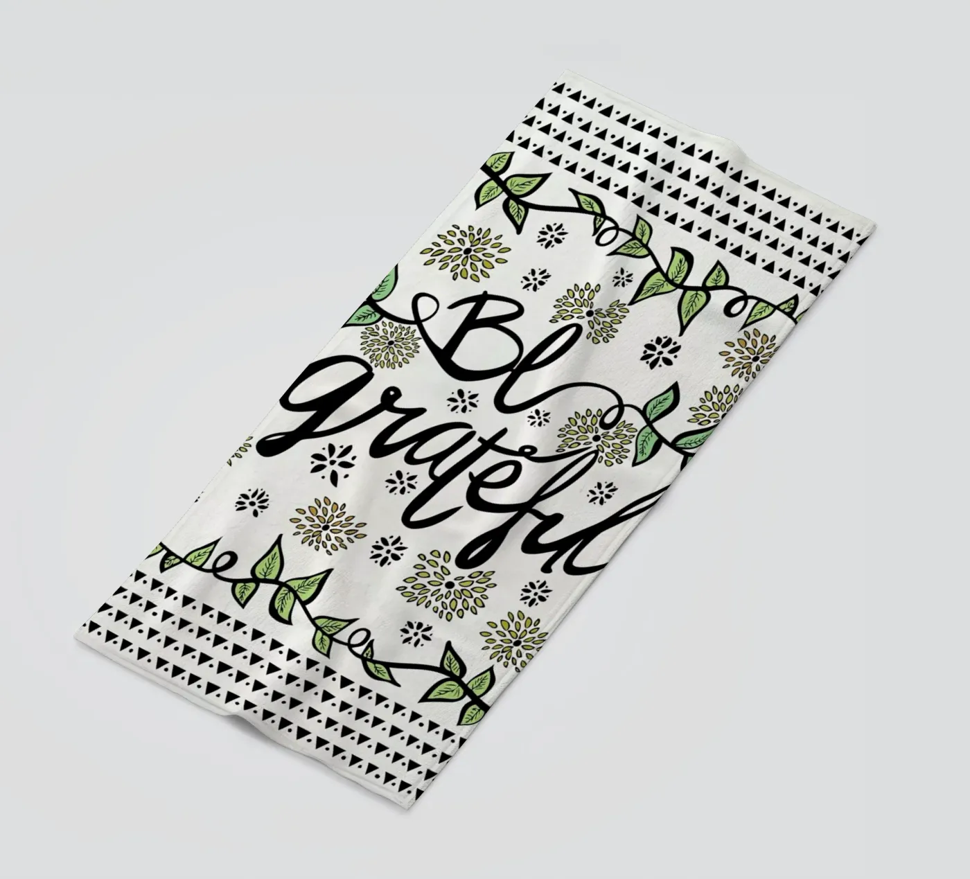 Be Grateful telo mare da Pom Graphic Design