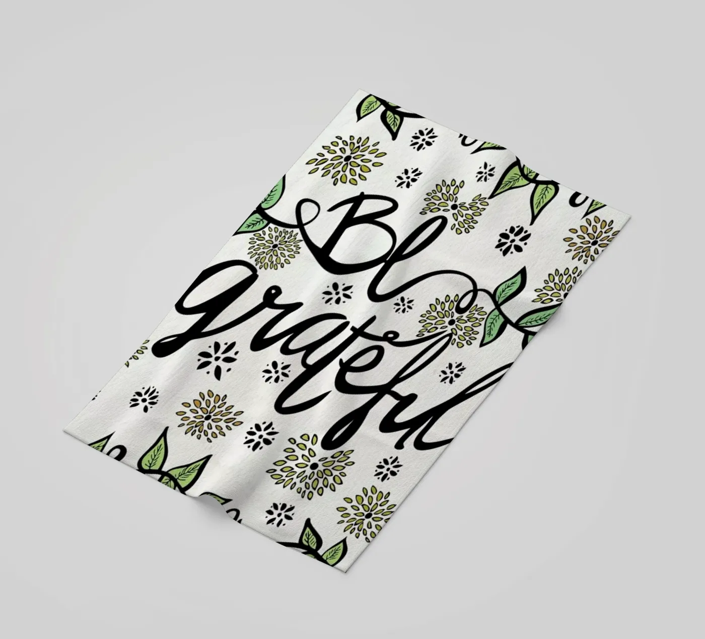 Be Grateful telo mare da Pom Graphic Design