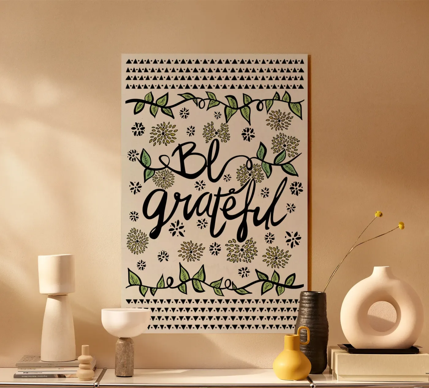 Be Grateful plexiglass da Pom Graphic Design