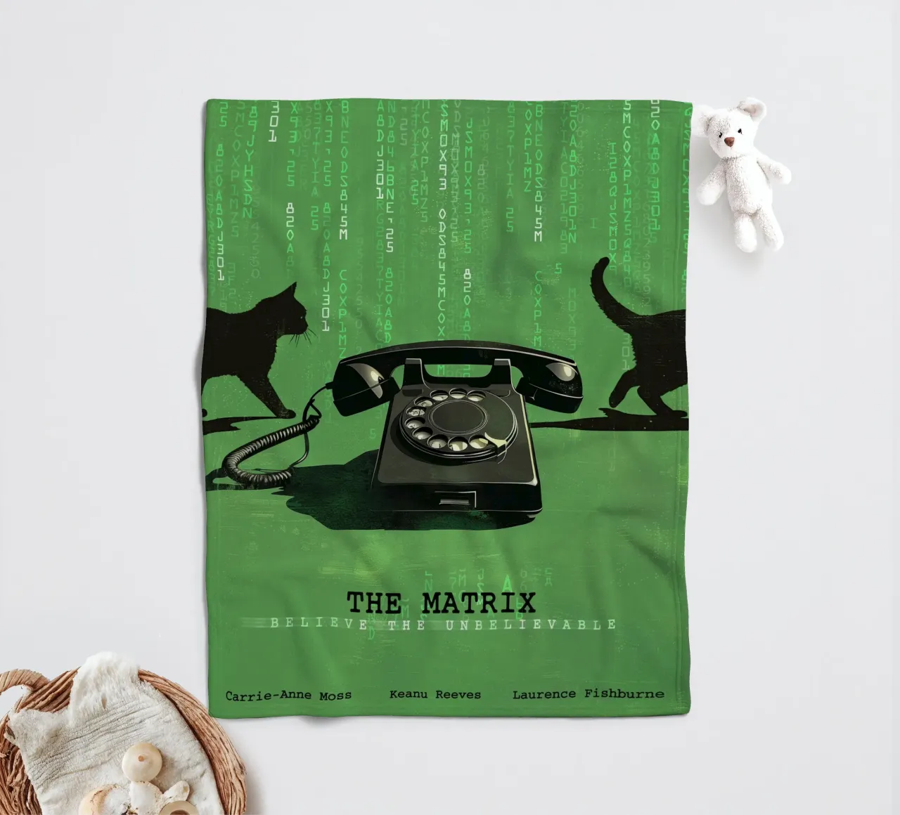 Believe Matrix coperta in pile da 2toastdesign