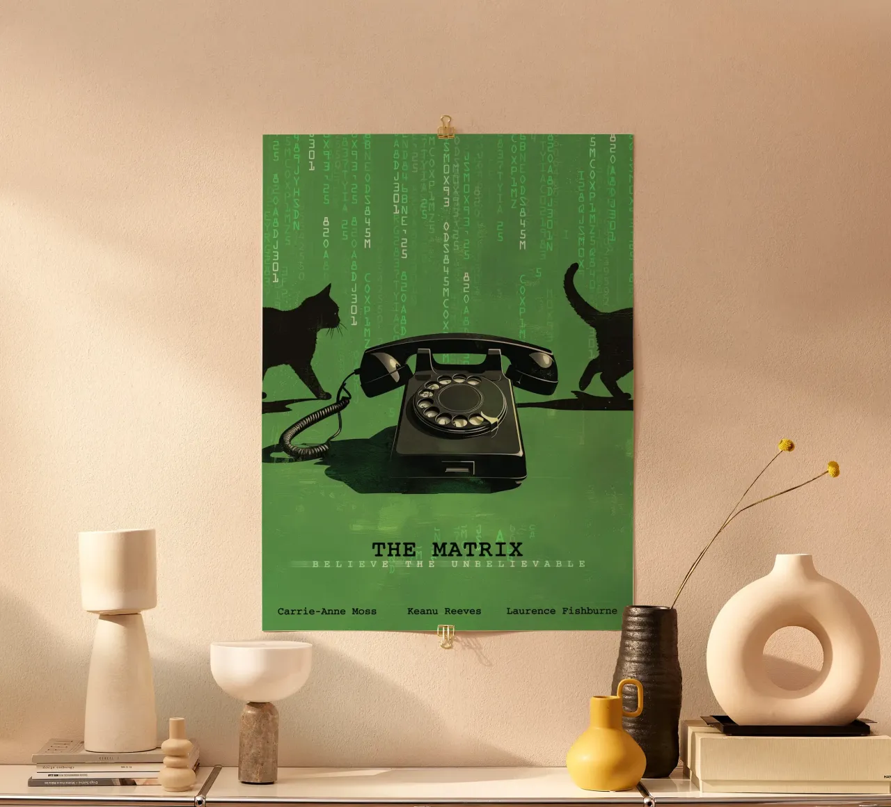 Believe Matrix poster da 2toastdesign