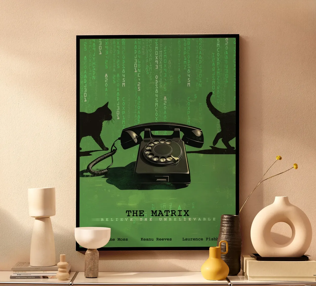 Believe Matrix poster da 2toastdesign