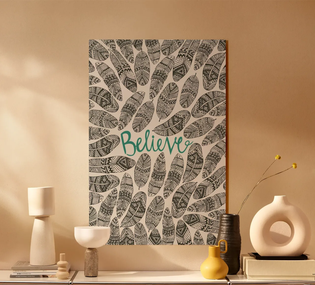 Believe plexiglass da Pom Graphic Design