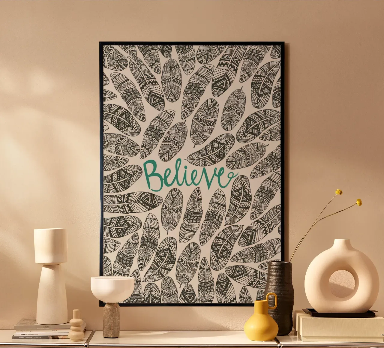 Believe poster da Pom Graphic Design