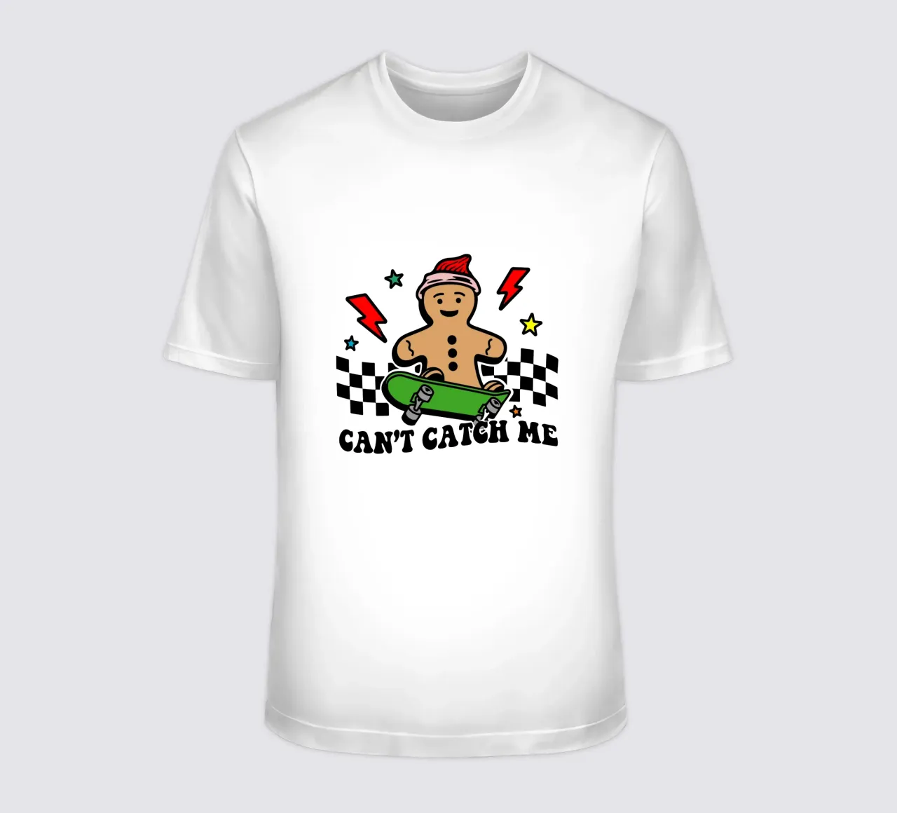 Lebkuchen kann nicht cach mich Weihnachtsgeschenk Kunst Design T-Shirt von onefeelshop