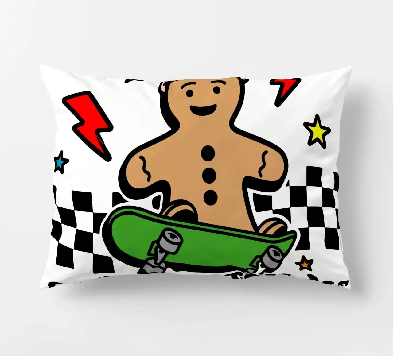pan di zenzero cantach me regalo di Natale art design cuscino da onefeelshop