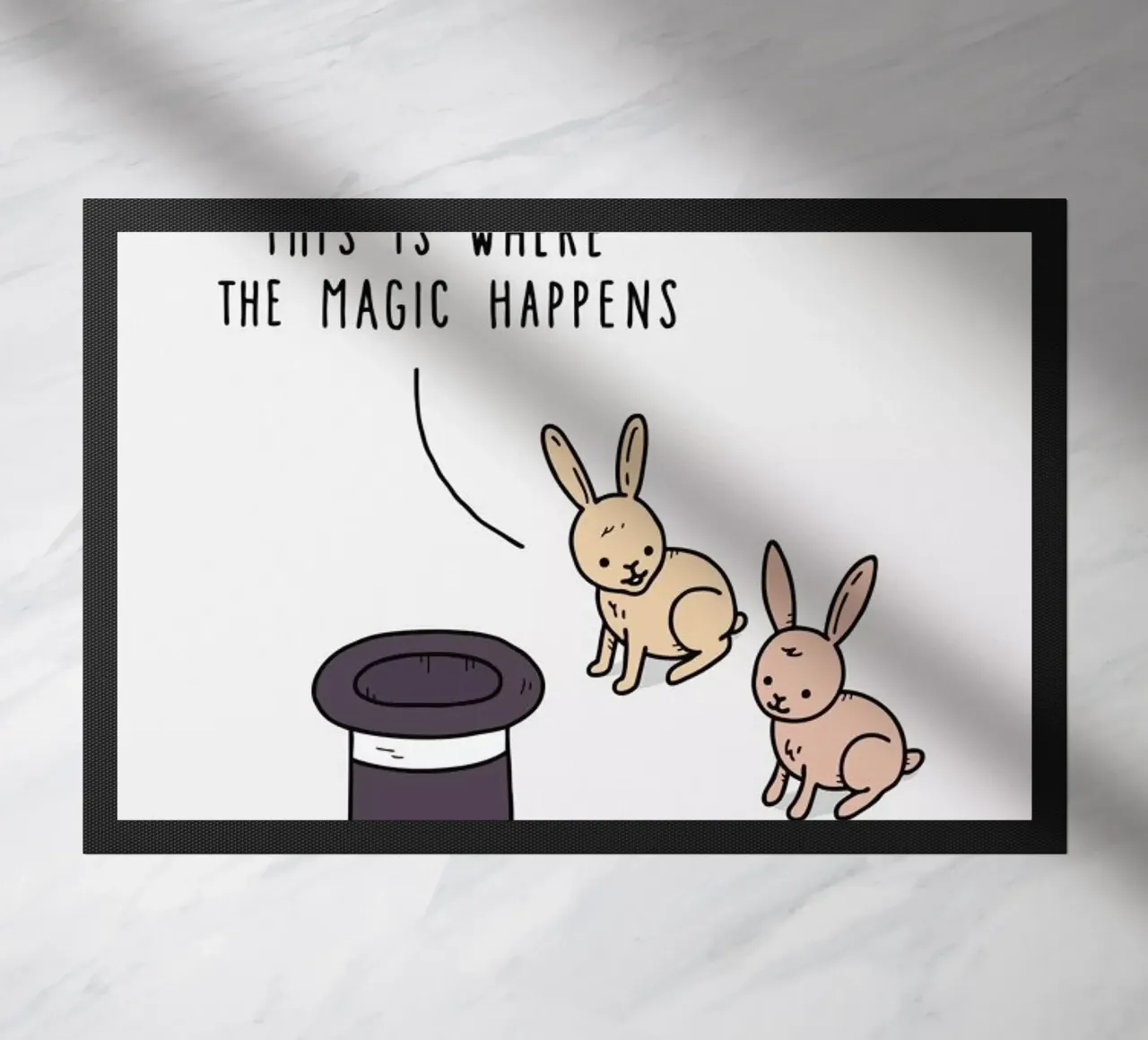 Magic doormat by Jaco Haasbroek