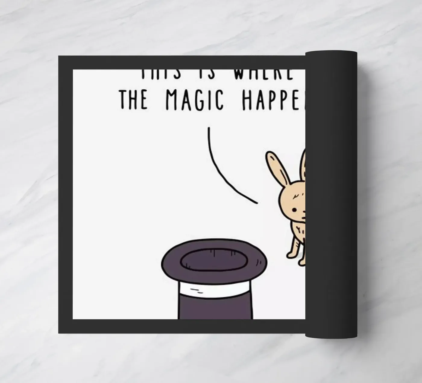 Magic doormat by Jaco Haasbroek