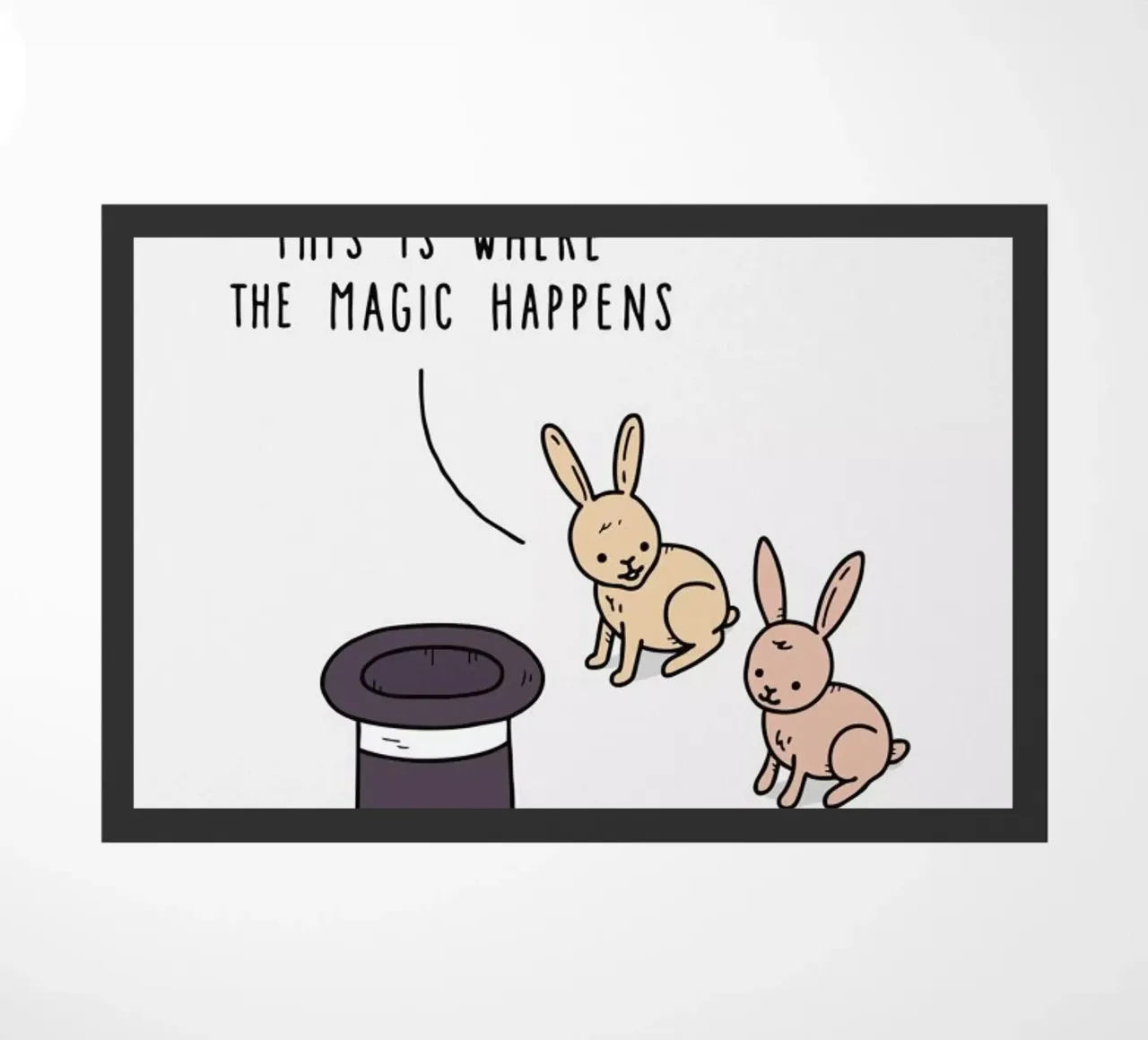Magic doormat by Jaco Haasbroek