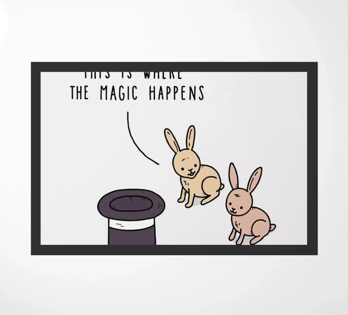 Magic doormat by Jaco Haasbroek
