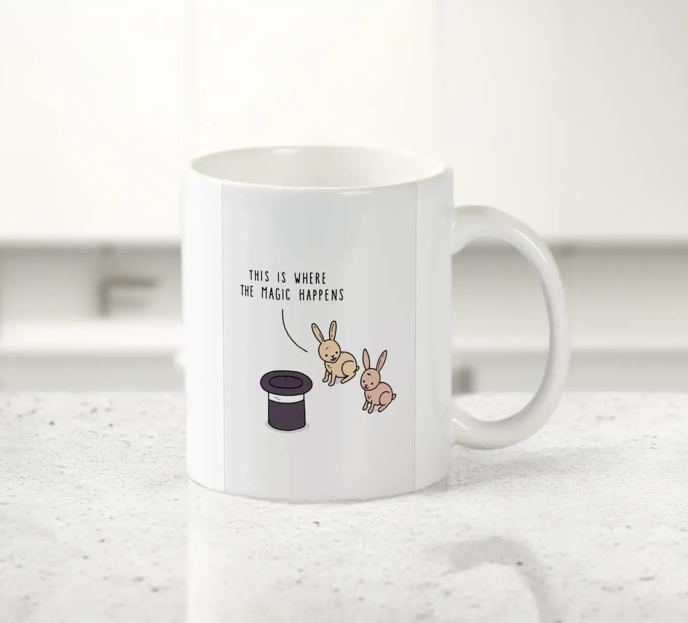 Magic mug en céramique de Jaco Haasbroek