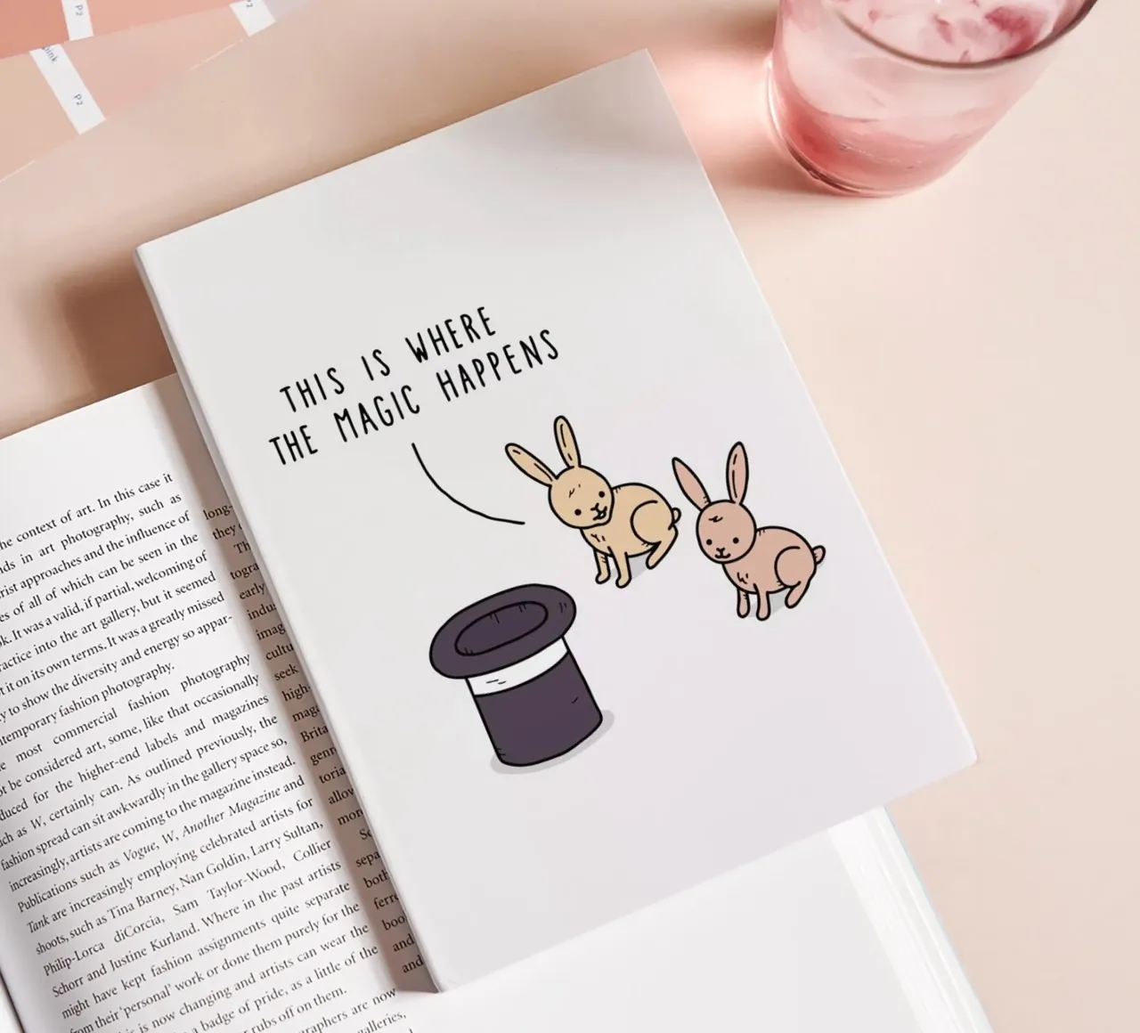 Magic notebook by Jaco Haasbroek