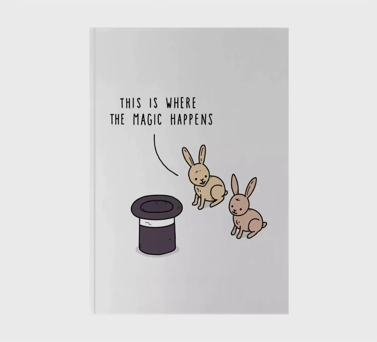 Magic notebook by Jaco Haasbroek