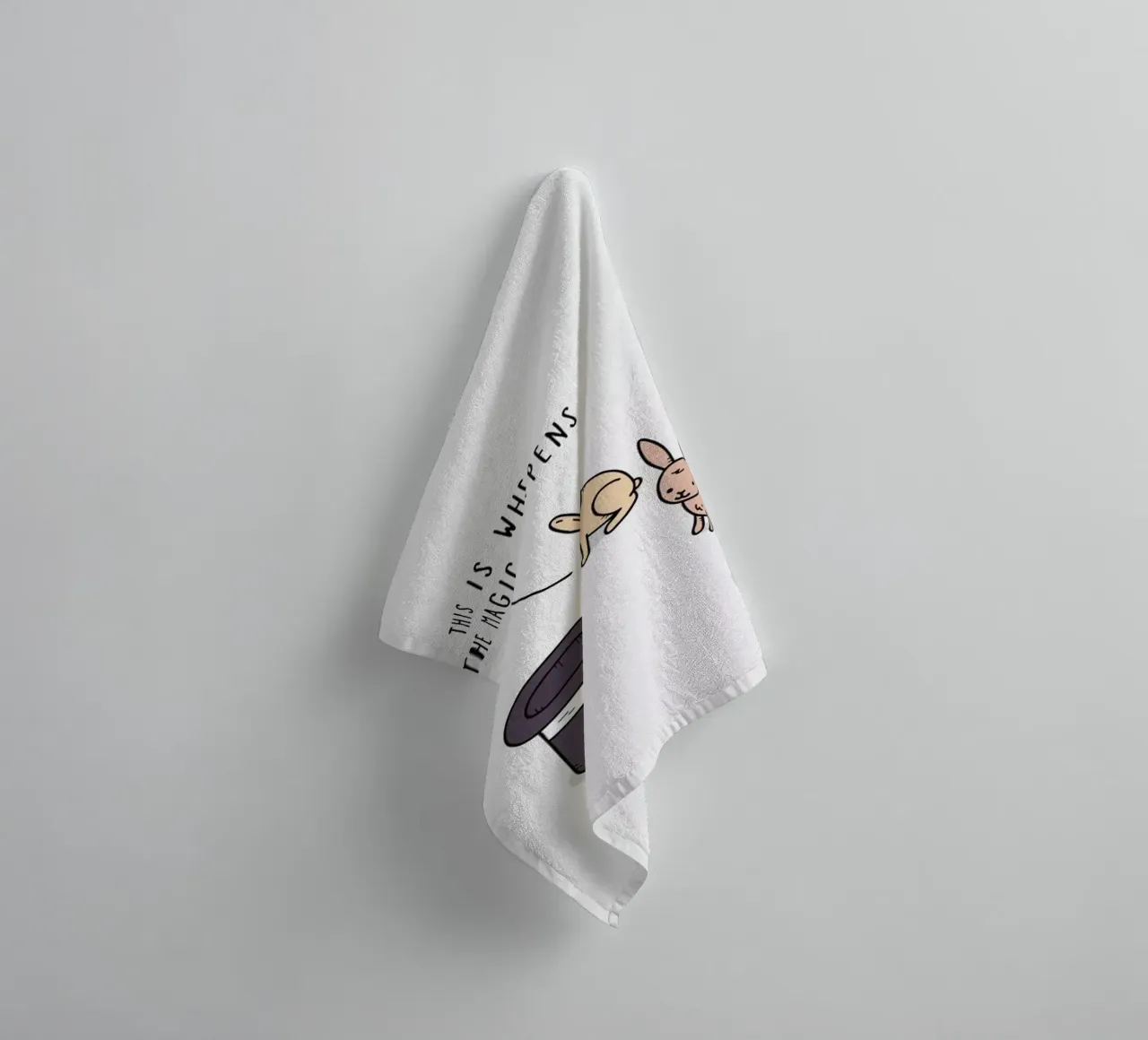 Magic badhanddoek van Jaco Haasbroek