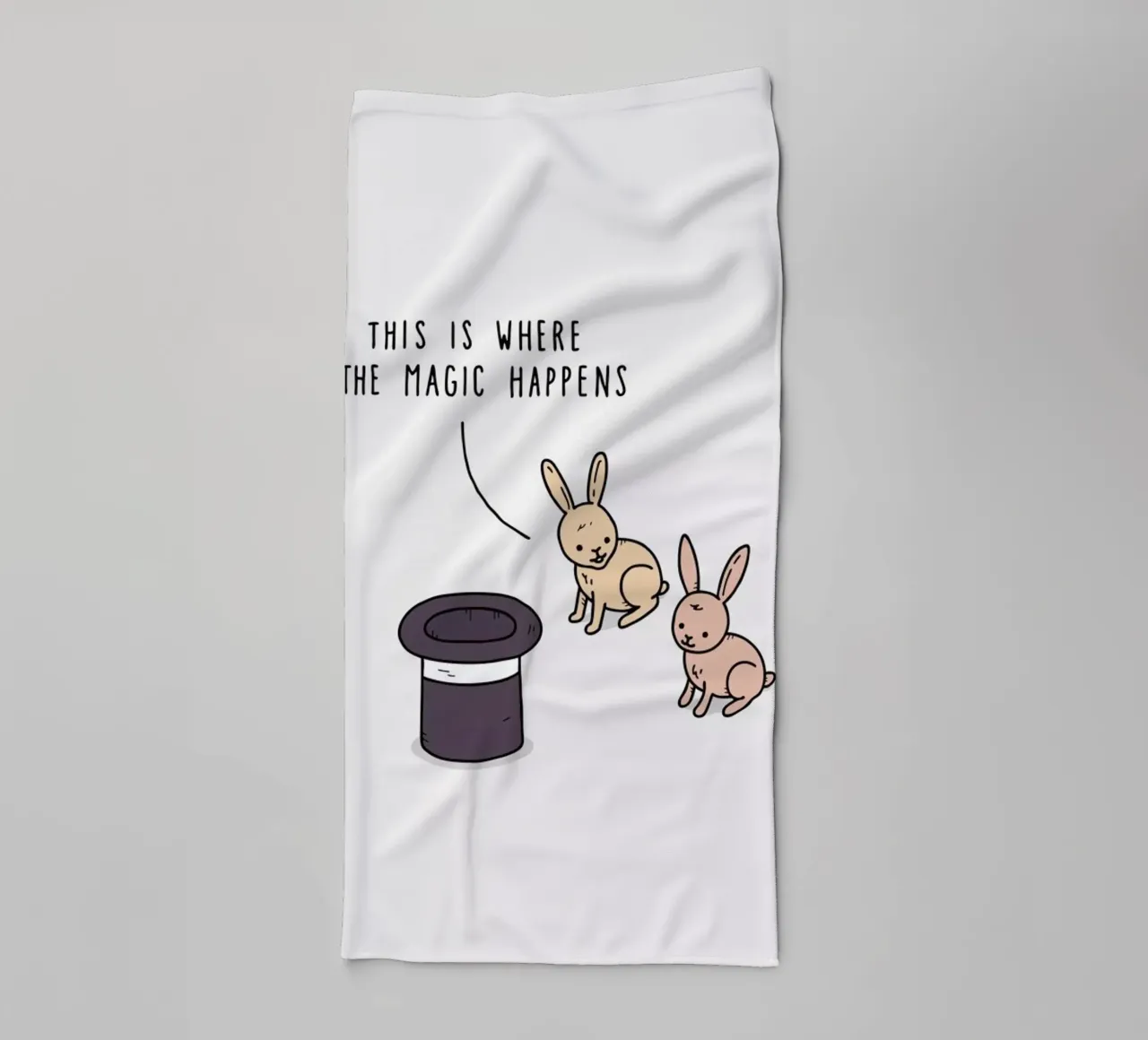 Magic badhanddoek van Jaco Haasbroek