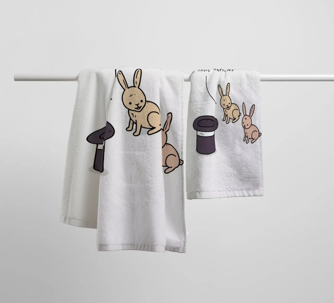 Magic badhanddoek van Jaco Haasbroek