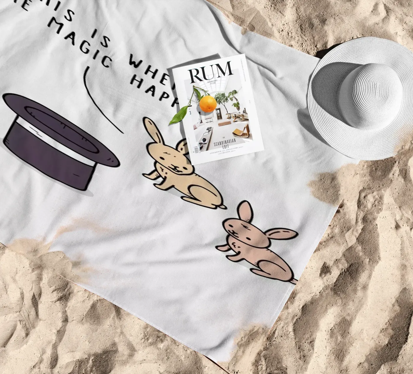 Magic serviette de plage de Jaco Haasbroek