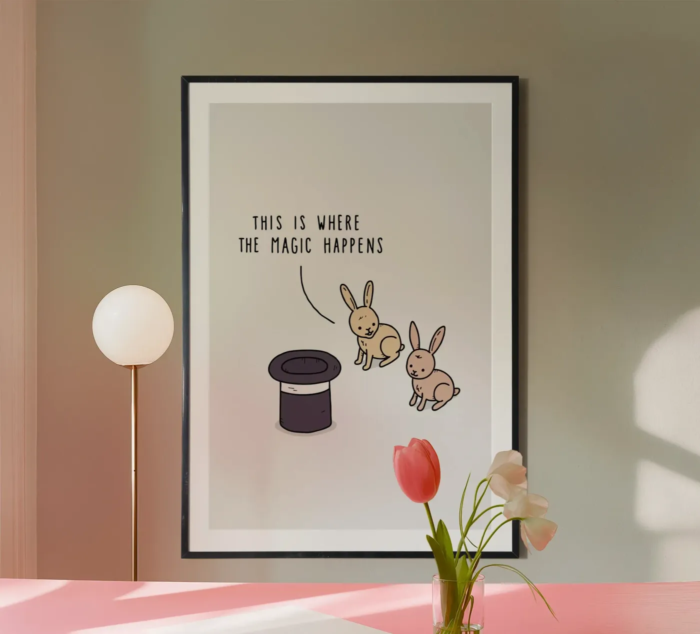 Magic poster van Jaco Haasbroek